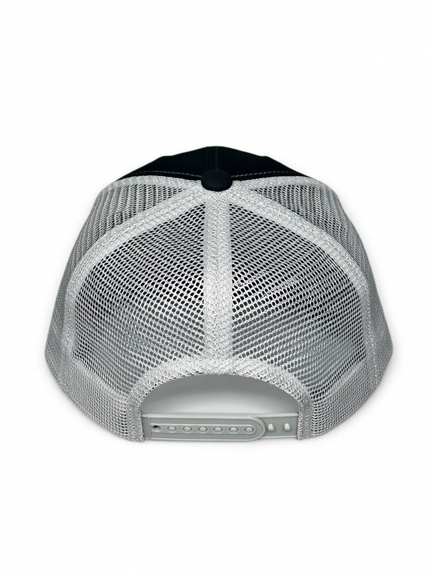 PERFECTSVILLE Country Club Snapback Hat (Blue & White)