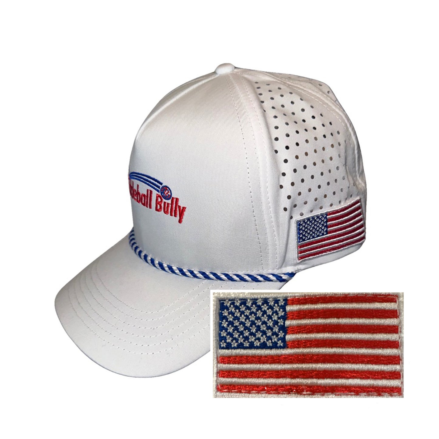 Pickleball "Patriotic" Bully USA Flag Hat