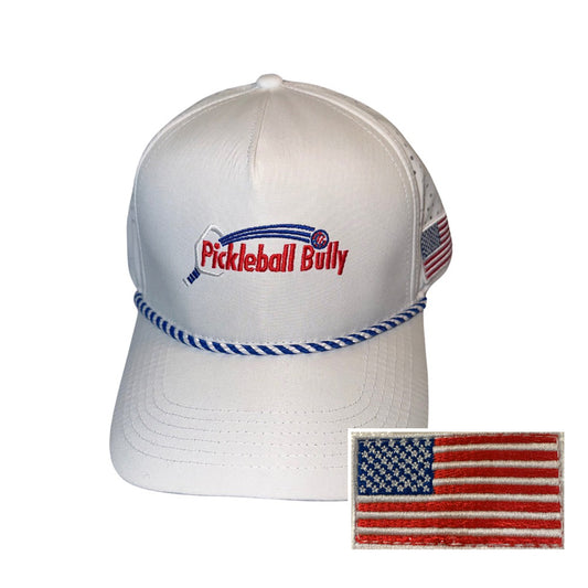 Pickleball "Patriotic" Bully USA Flag Hat