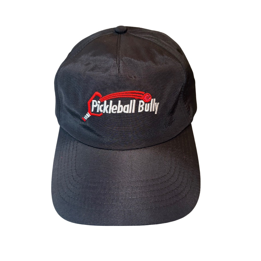 Pickleball Bully Black Panther Water Resistant Hat