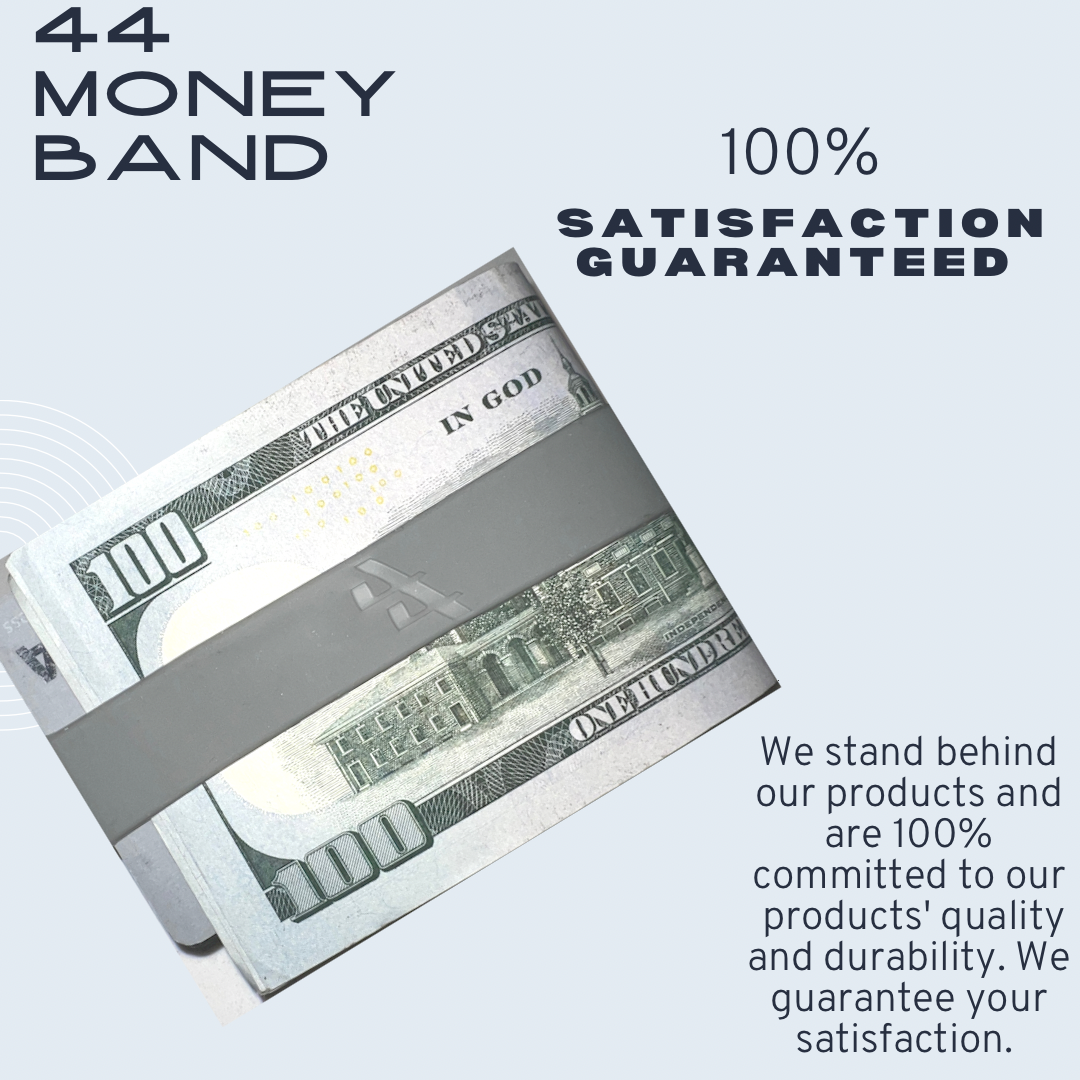 Premium Rubber Money Bands for Cash (3), Wallet Money Clip Alternative