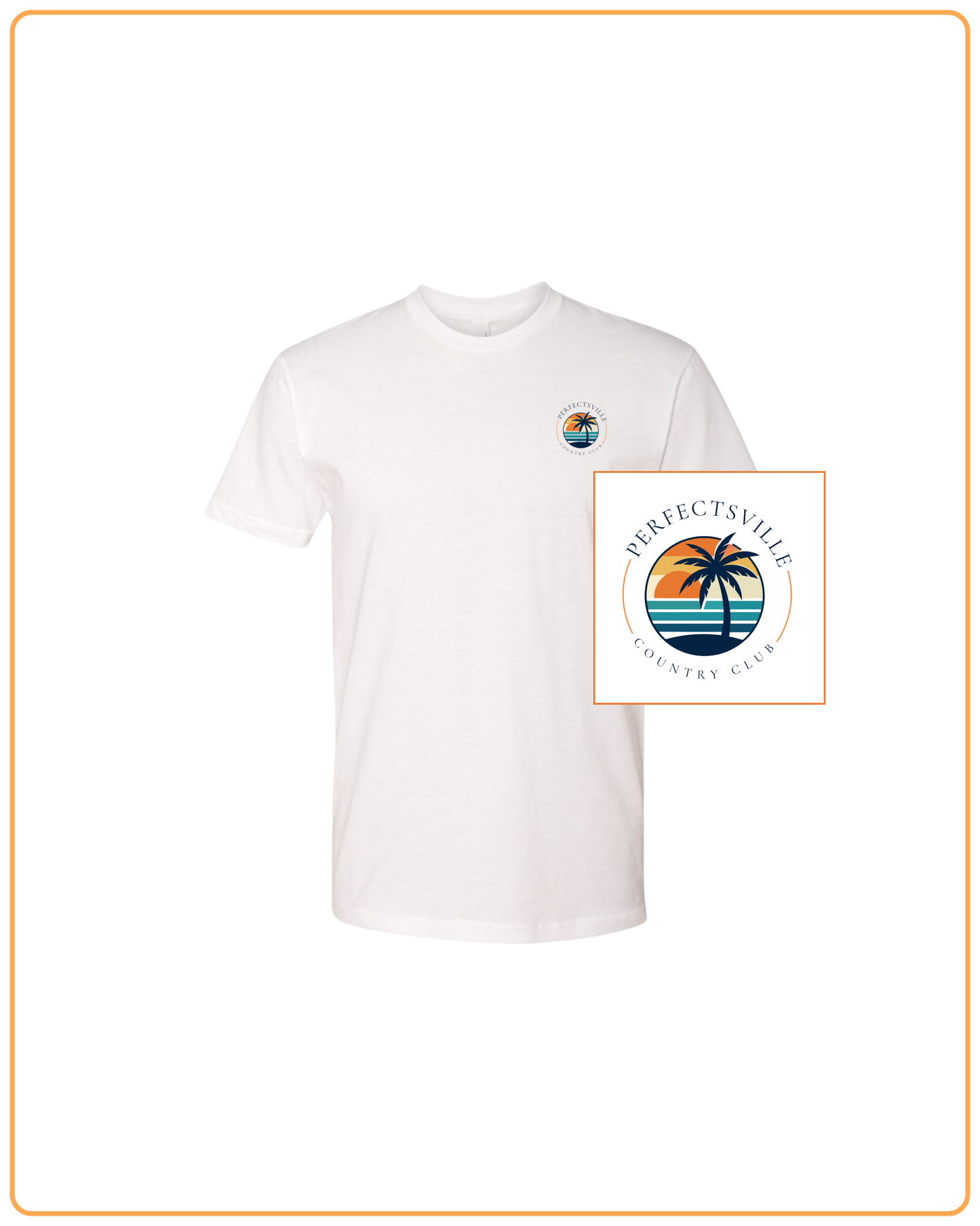 PERFECTSVILLE White T Shirt